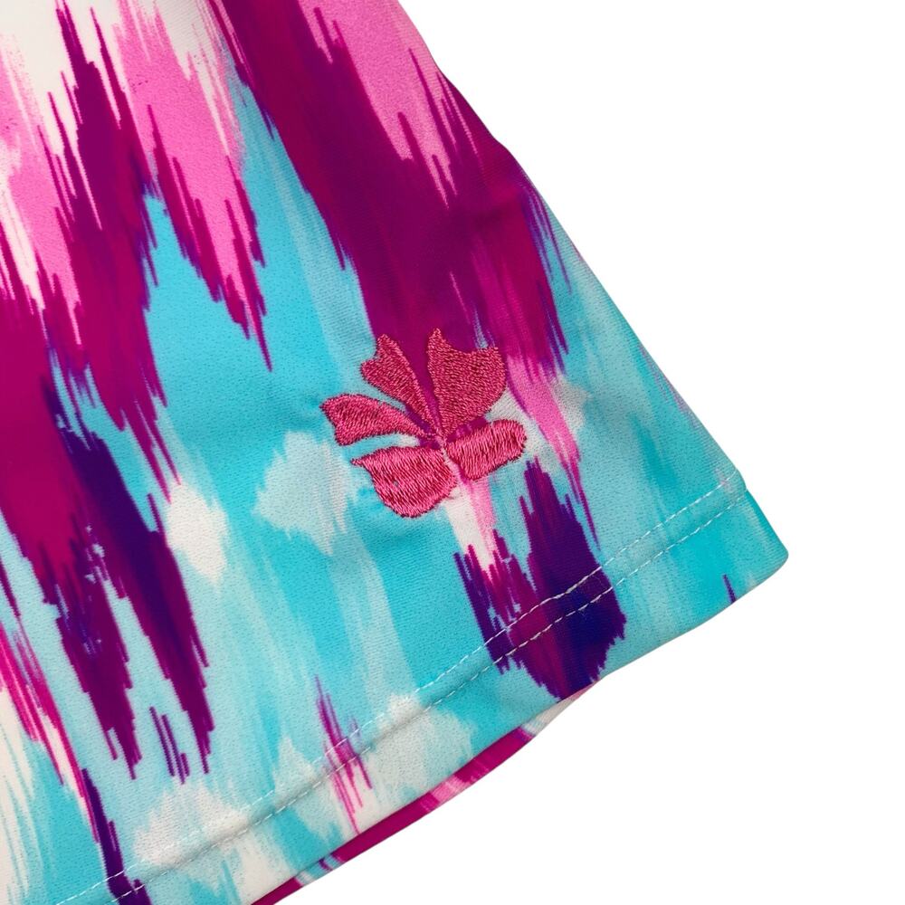 Hapari Tankini Swim Top Halter Neck Colorful Underwire Women's 0 2 XS - Picture 5 of 10